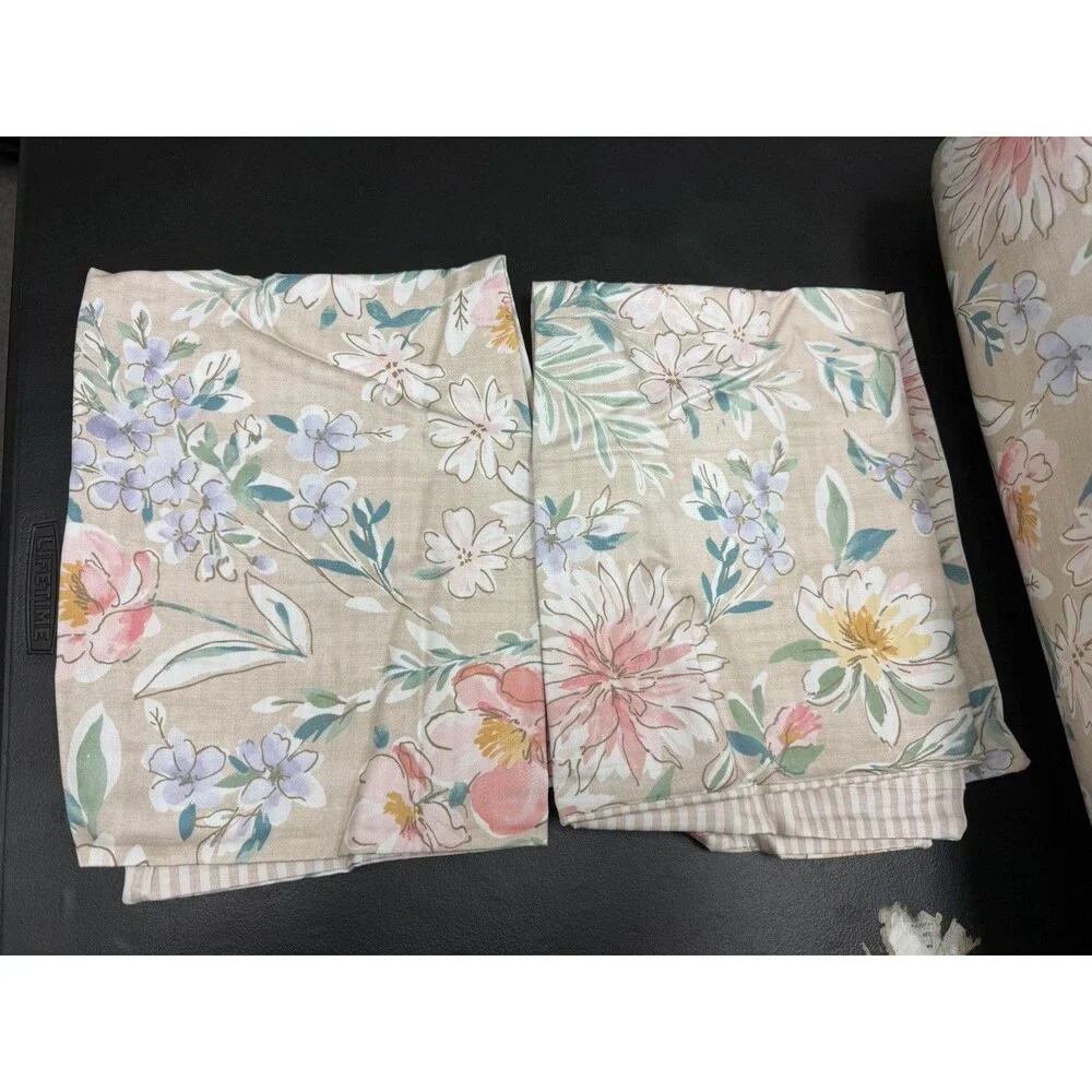 Charter Club Damask Border Garden Full/Queen Comforter + 2 Standard Shams